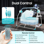 Auto Rocking Bed Swing 5 Speed Musical