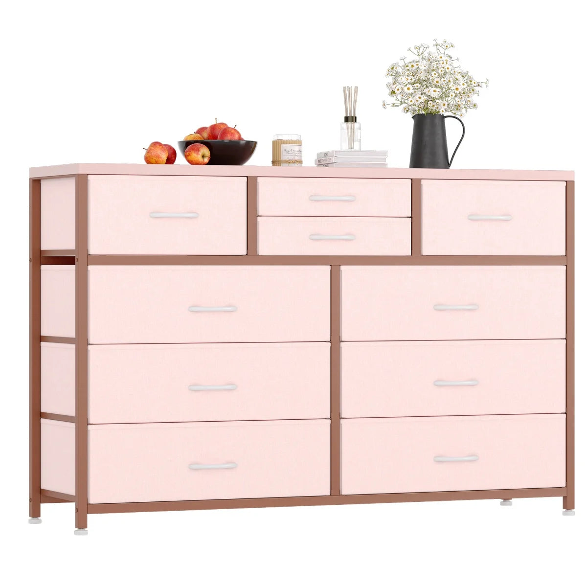 Dresser With Drawers TV Stand Entertainment Center