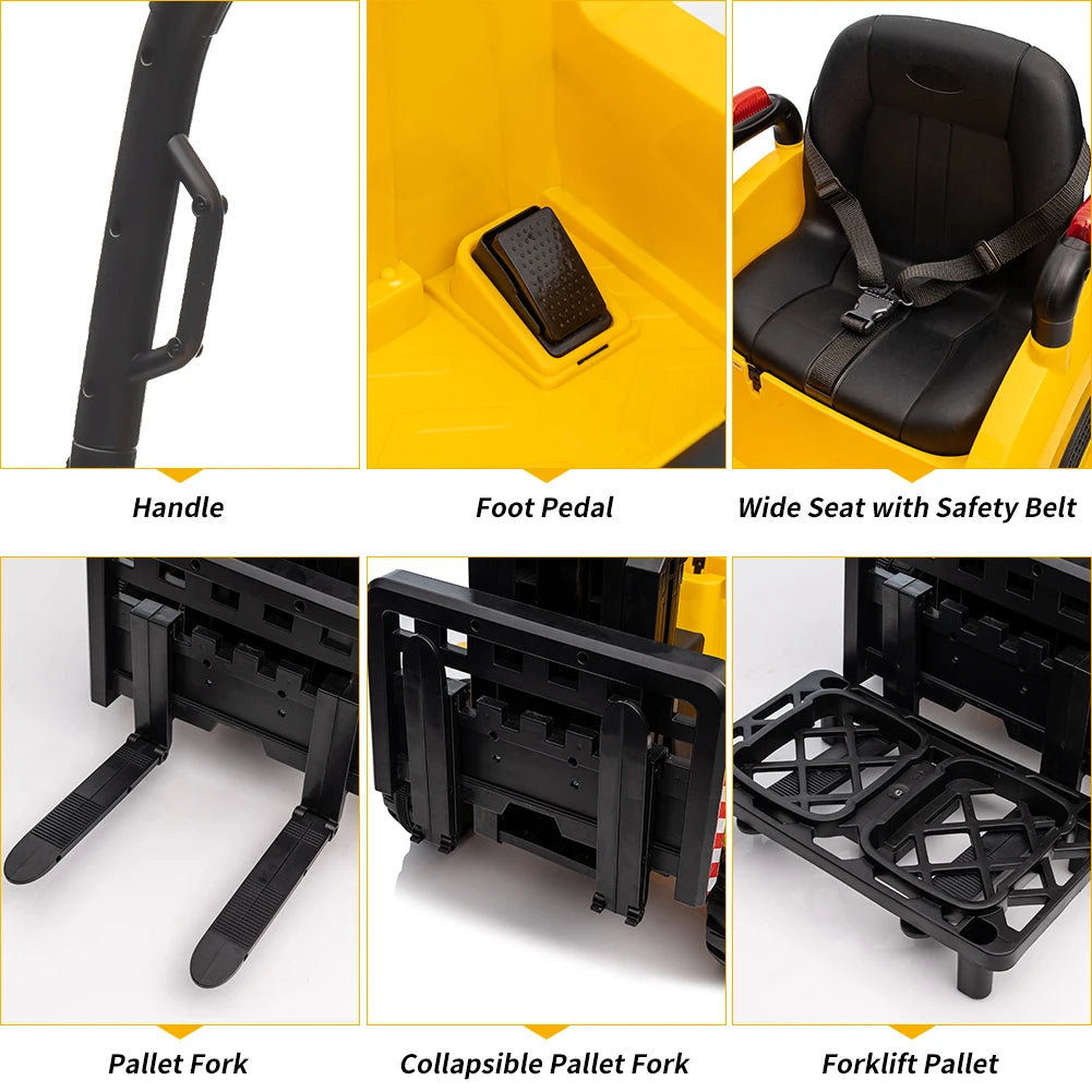 Kids Ride on Forklift Car with Tent