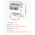 Baby Changing Table Foldable Diaper Change Station