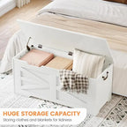 Kids Wood Large Toy Box Storage