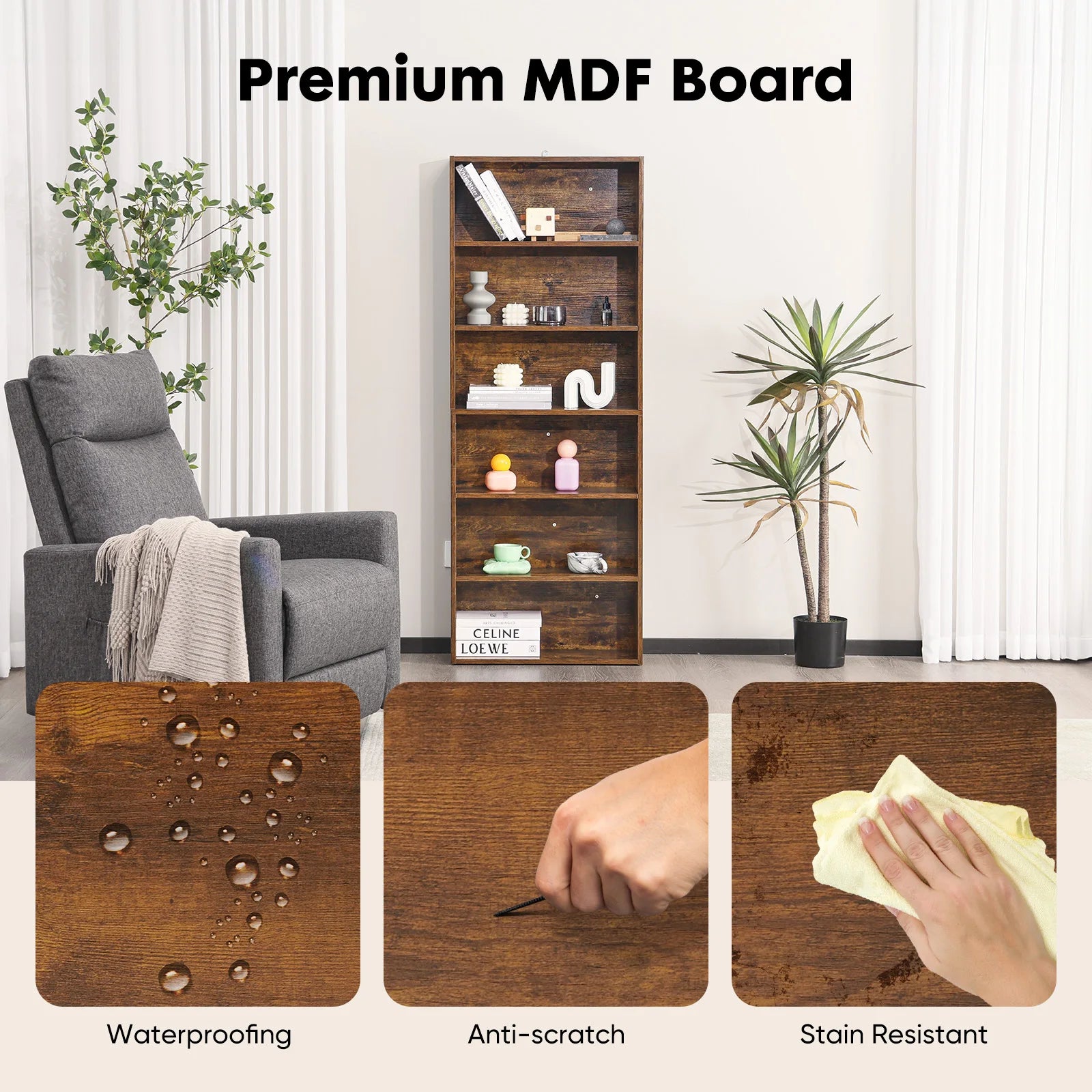 Living Room and Home Office Personalized Storage