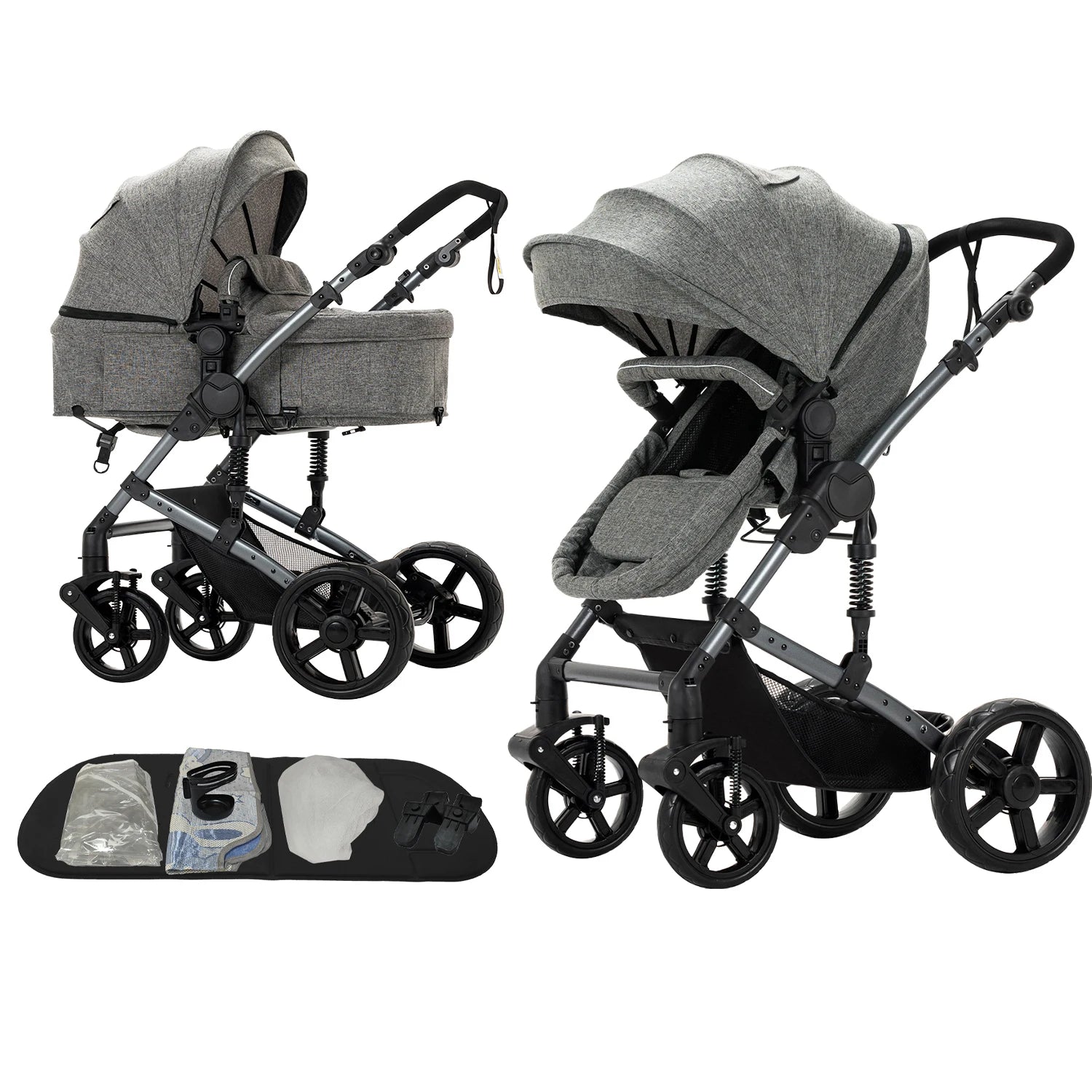 3 in 1 Baby Stroller with Car Seat
