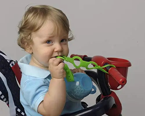 4-Pack Stretchable Silicone Pacifier/toy Clips