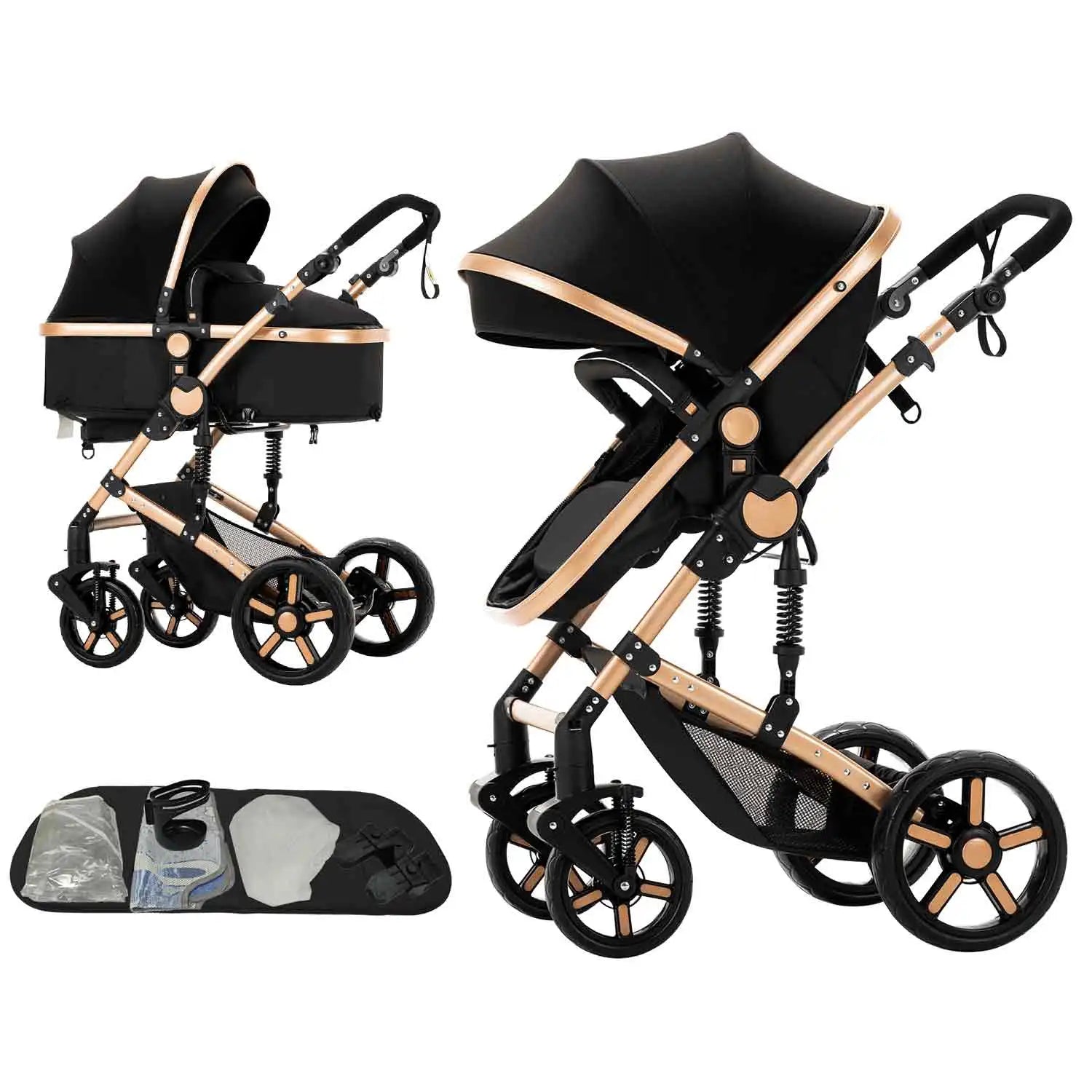 3 in 1 Baby Stroller with Car Seat