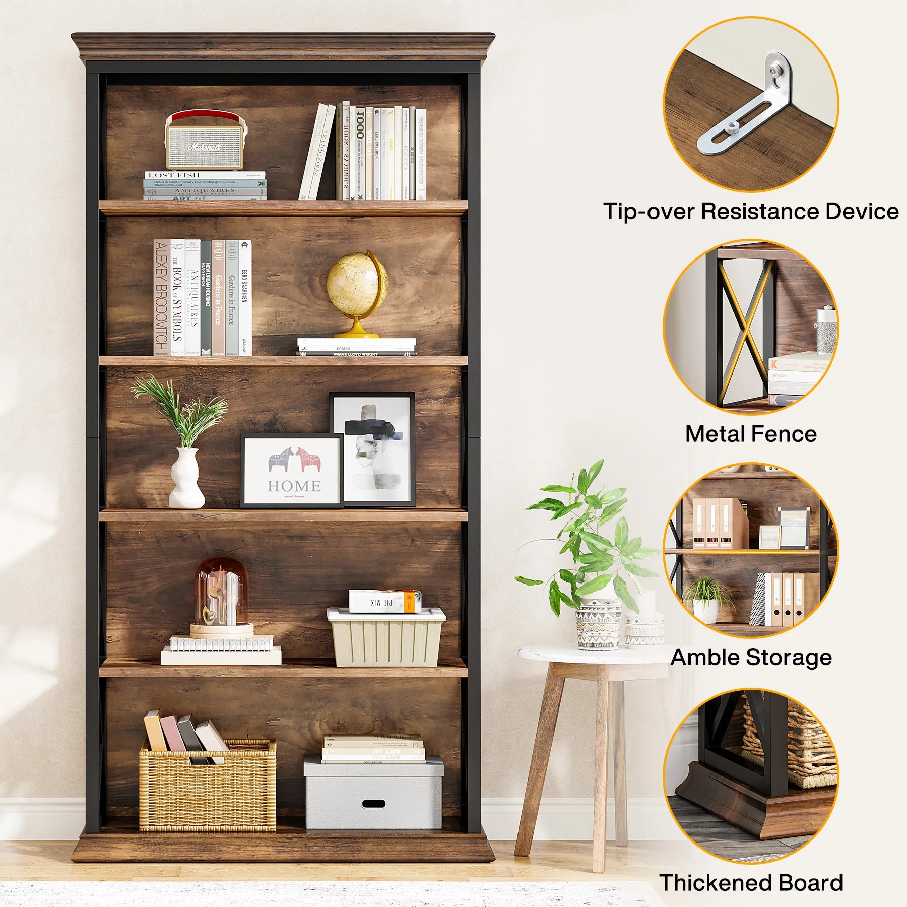 Industrial Bookshelves And Bookcases, Floor Standing