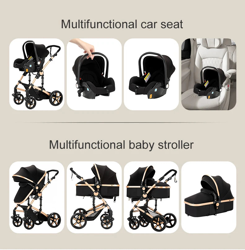 3 in 1 Baby Stroller with Car Seat