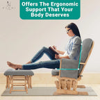Brisbane Nursery Glider Ottoman Sets