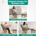 Brisbane Nursery Glider Ottoman Sets
