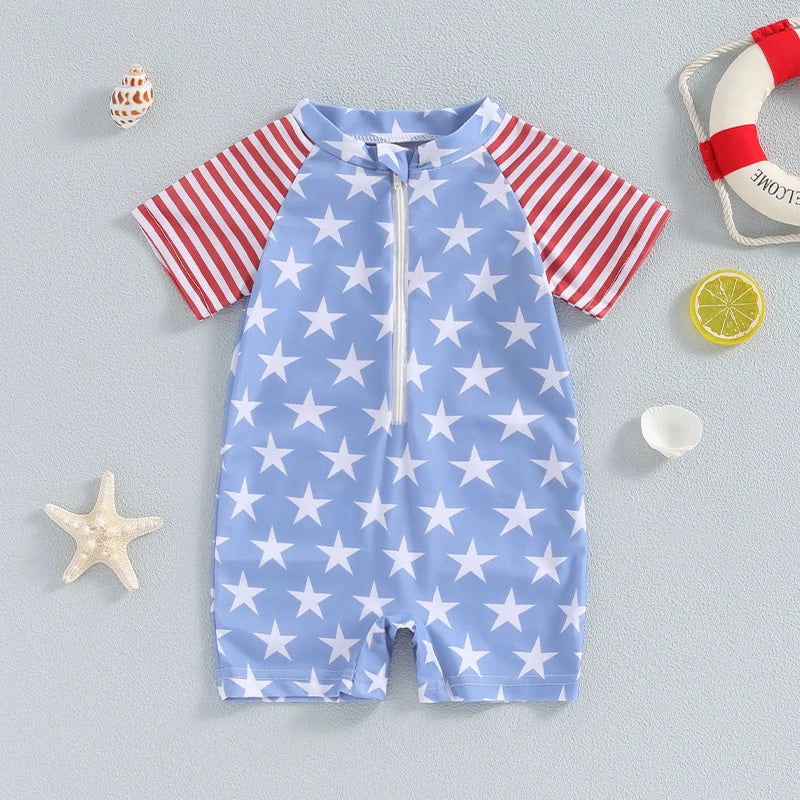 Independence Day Boys Swim Wear
