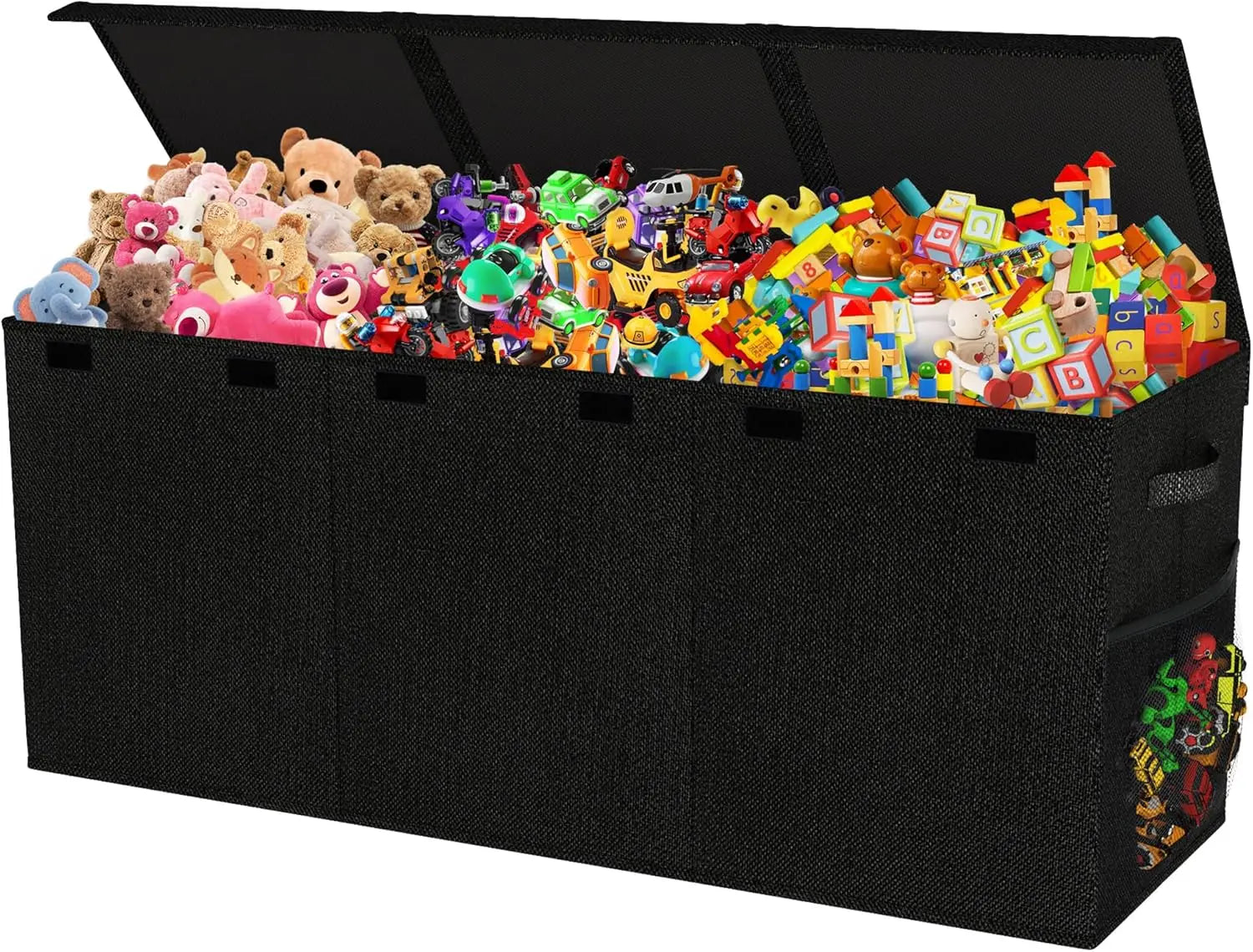 Extra Large 40" Collapsible Toy Box with Lid