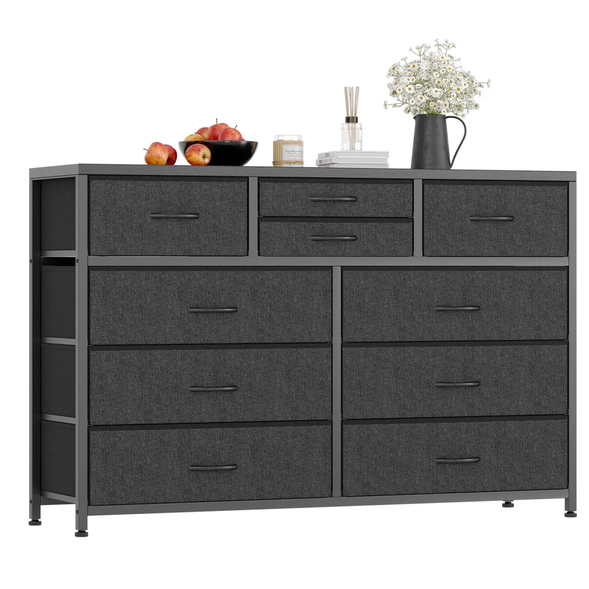 Dresser With Drawers TV Stand Entertainment Center