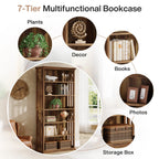 Freestanding Display Shelves, Wood Bookshelf