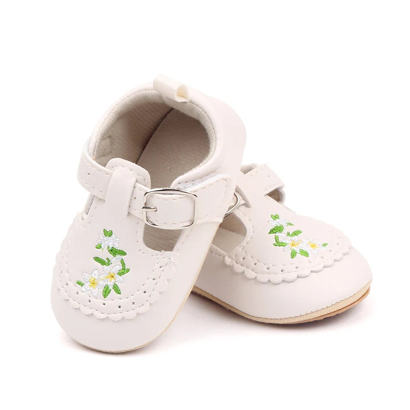 Baby Girls Bowknot Mary Jane Shoes