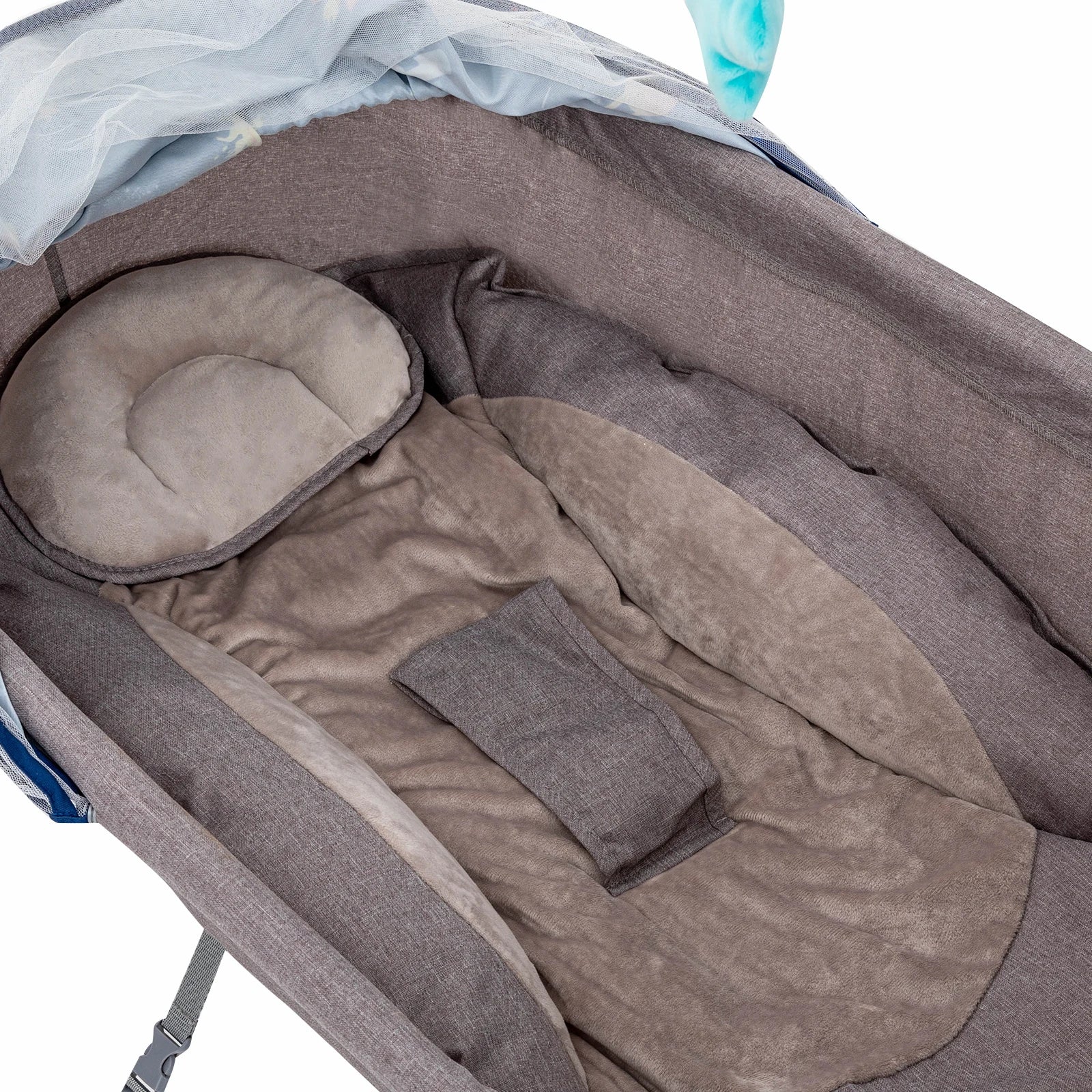 Cradle Swing 5 Speeds Electric Remote Control for 0-18 Months