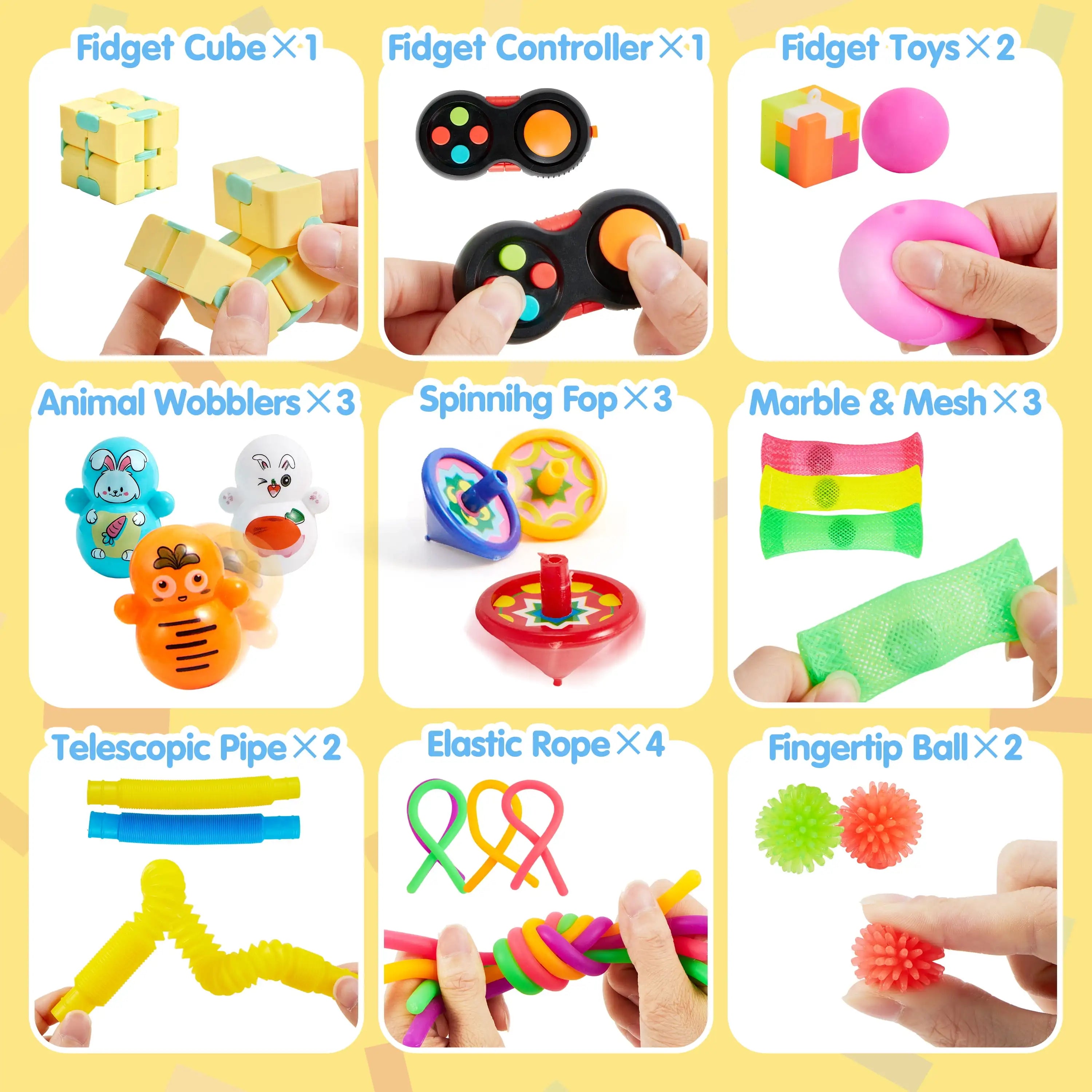 60 Pack Party Gift Toys