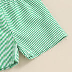 Toddler Boys Summer Outfits Golf Embroidered