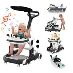 Multifunctional Baby Walker With Sunshade and Seat