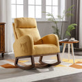Nursery Rocking Chair Upholstered Rocker Glider