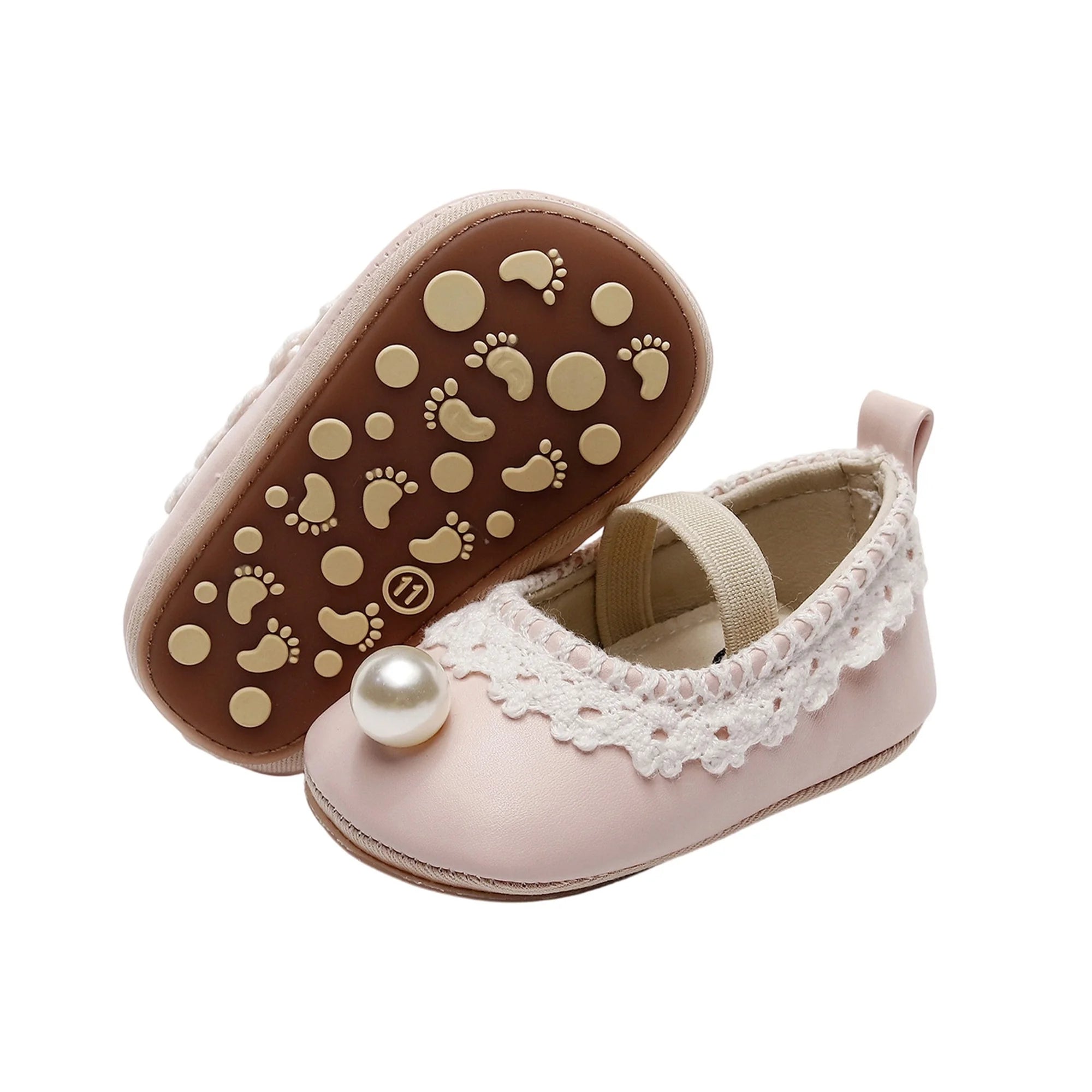 Infant Girls Sparkly Sequin Mary Jane Shoes