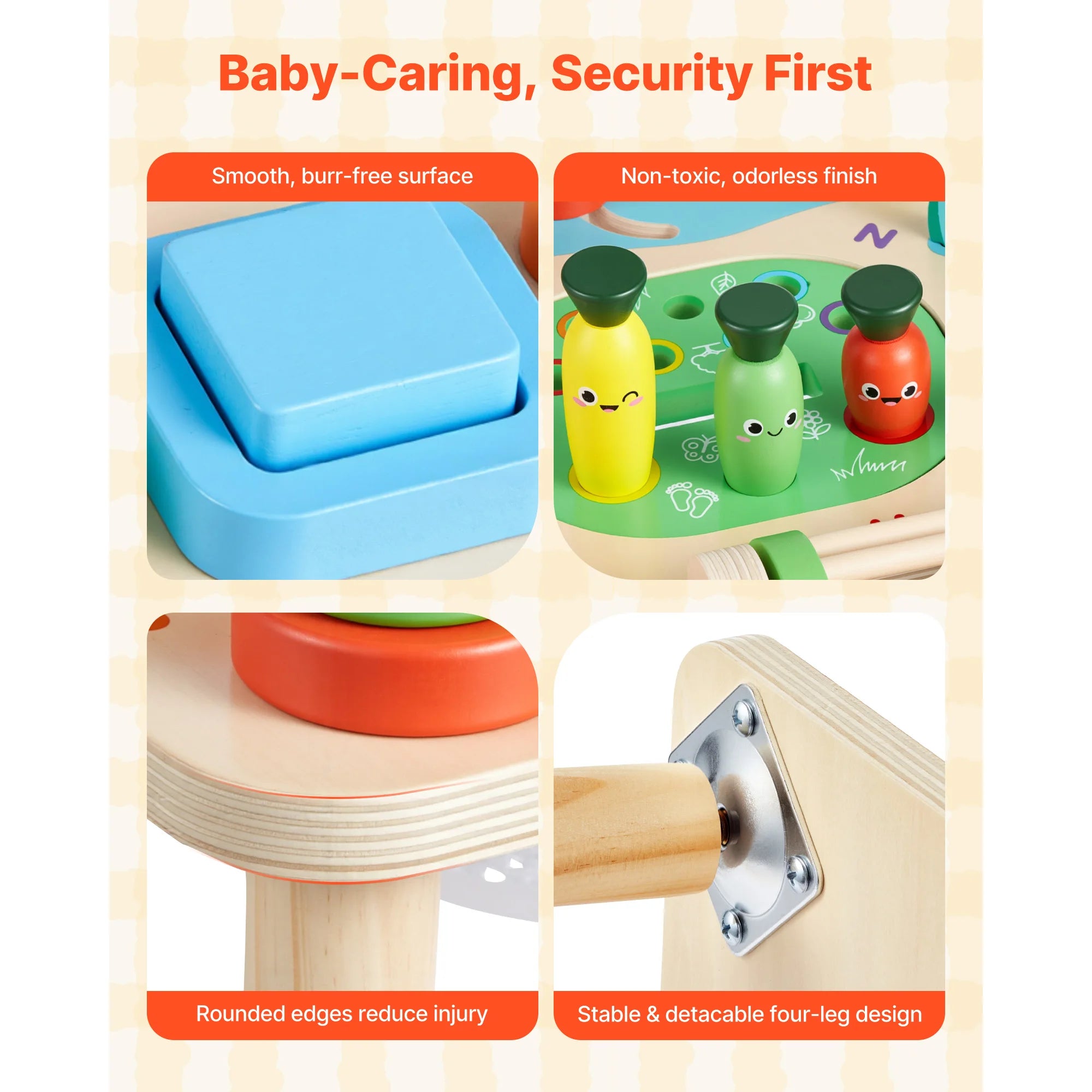 Montessori Activity Table for Toddler
