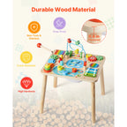 Montessori Activity Table for Toddler