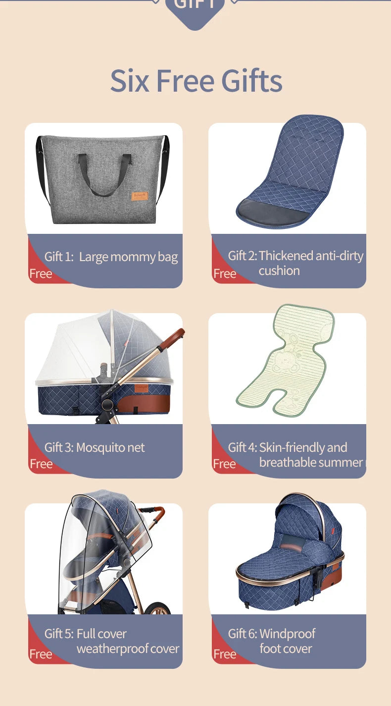 Portable Pushchair Baby Cradle Infant Carrier
