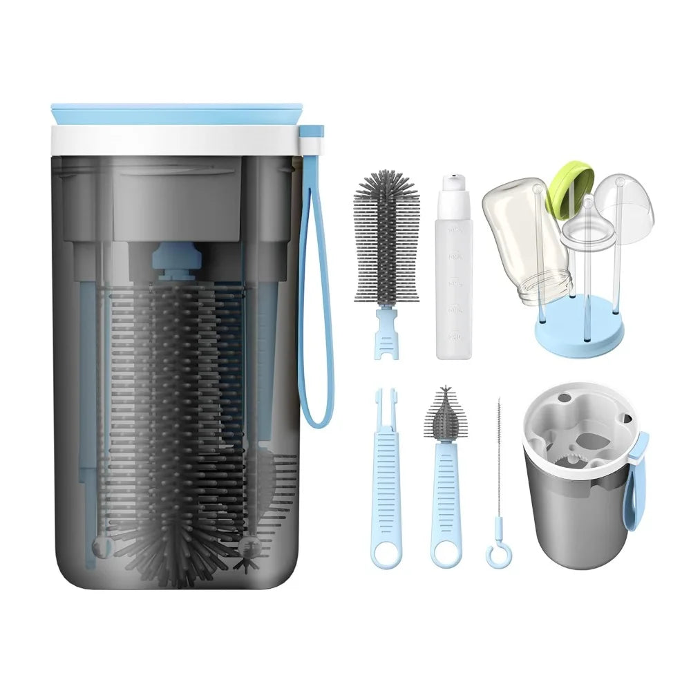 Travel baby bottle set