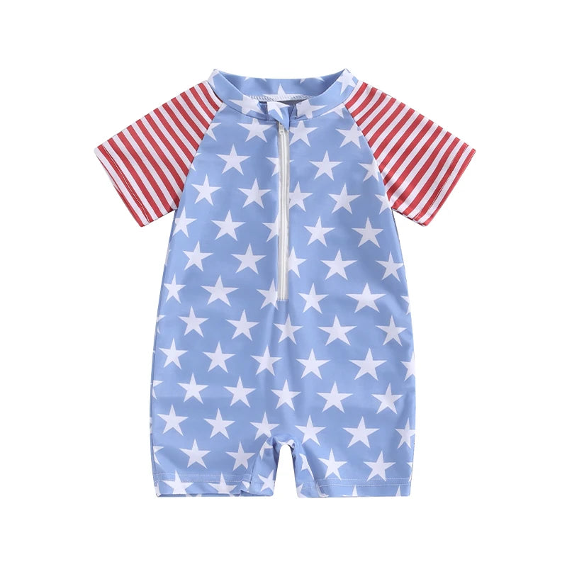 Independence Day Boys Swim Wear