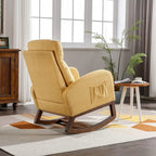 Nursery Rocking Chair Upholstered Rocker Glider