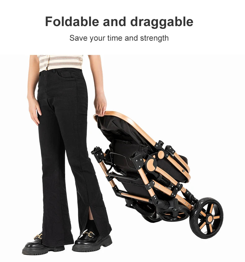 3 in 1 Baby Stroller with Car Seat