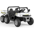 24V 2 Seater 6 Wheel Ride On Dump Truck