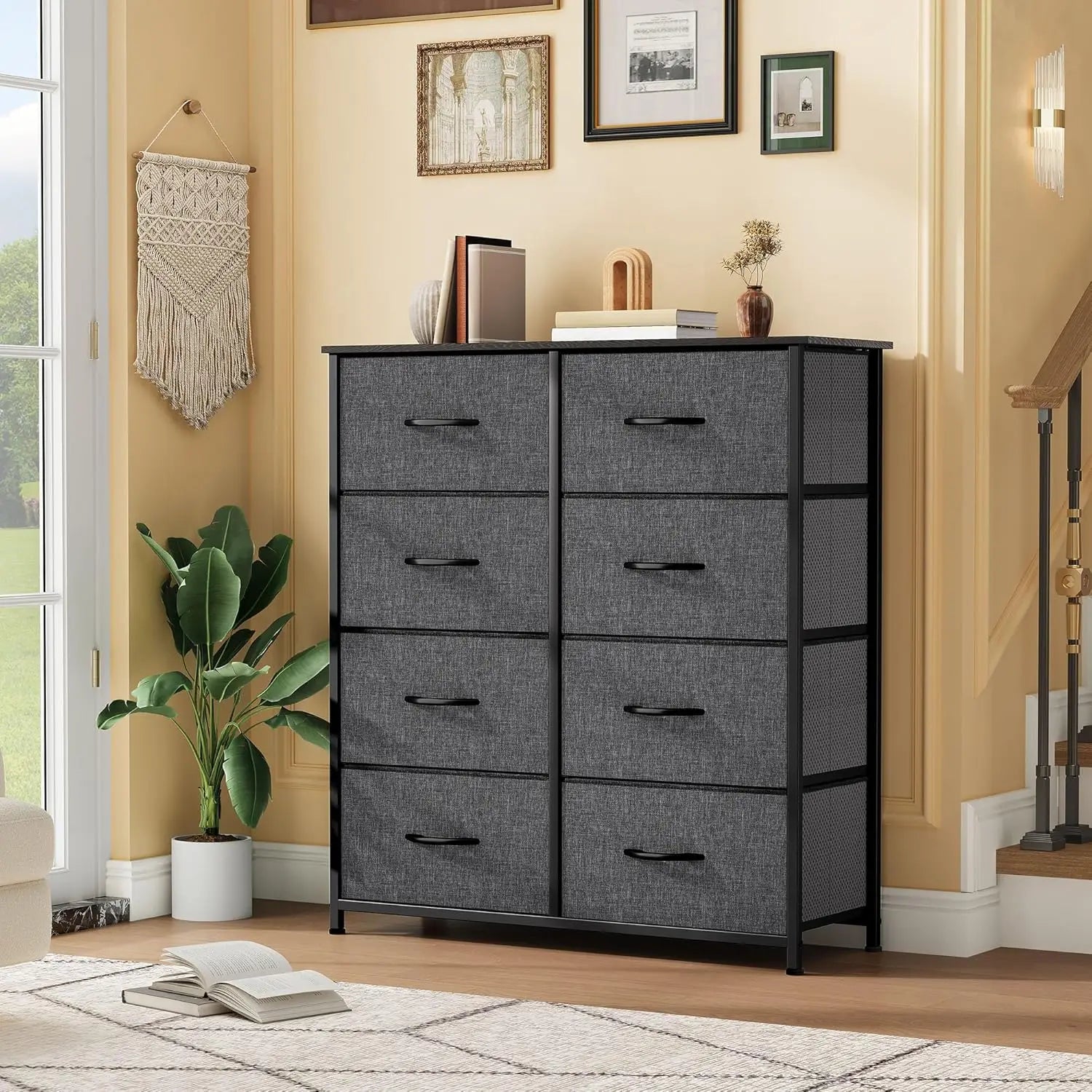 8-Drawer Fabric Dresser And Closet Storage
