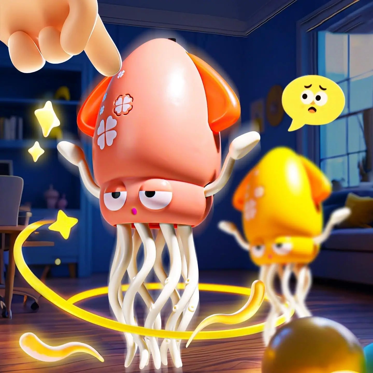 Octopus Octopus Electric Induction Toy