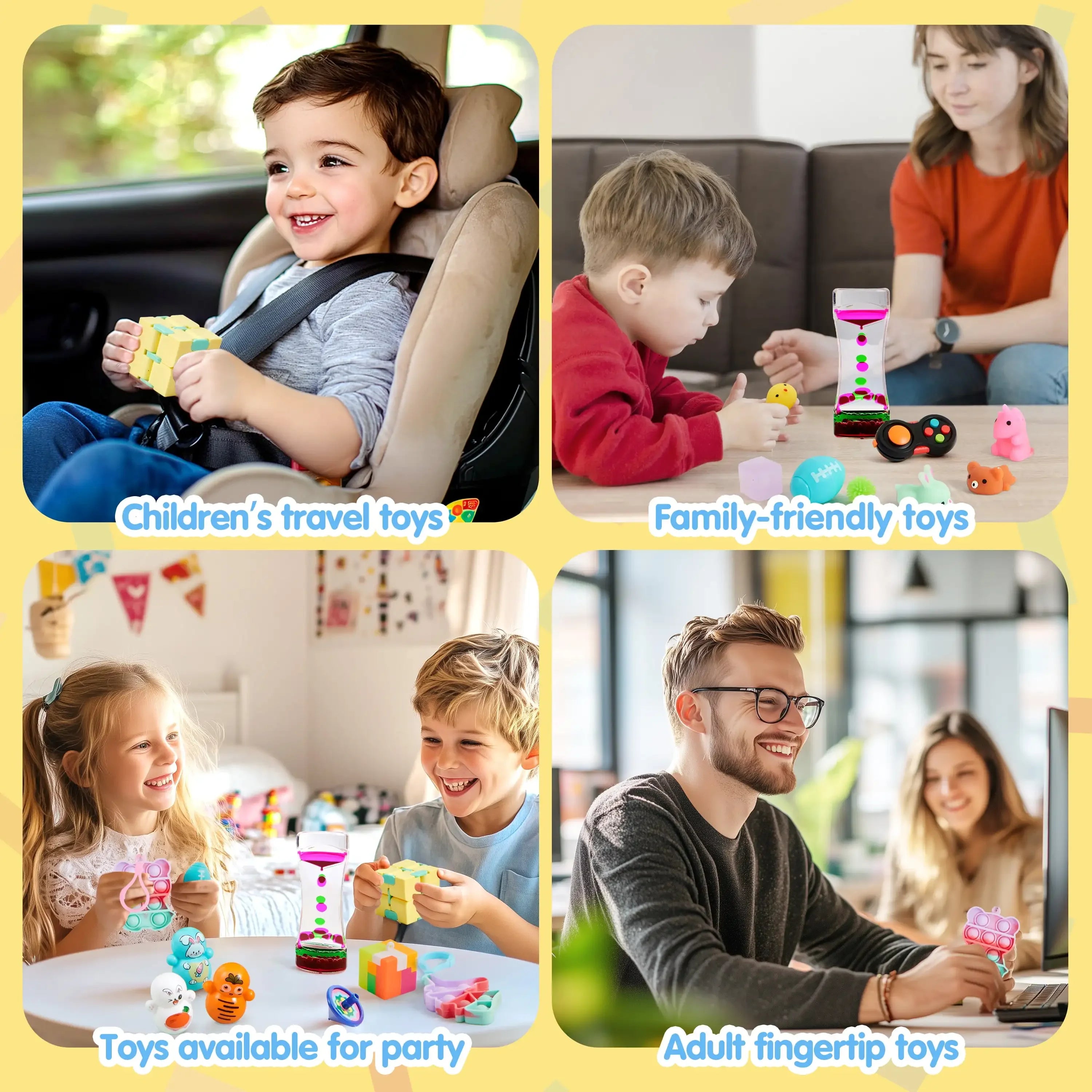 60 Pack Party Gift Toys