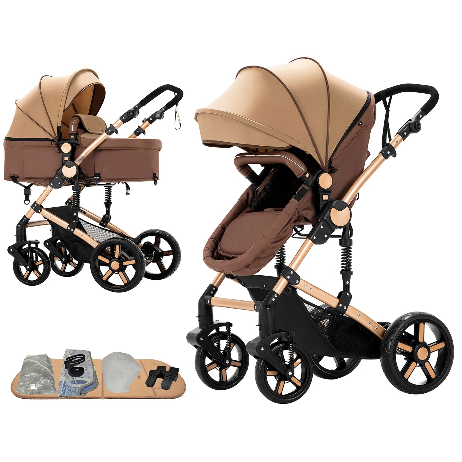 3 in 1 Baby Stroller with Car Seat