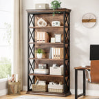 Industrial Bookshelves And Bookcases, Floor Standing