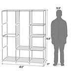 Portable Closet Wardrobe Clothes Rack