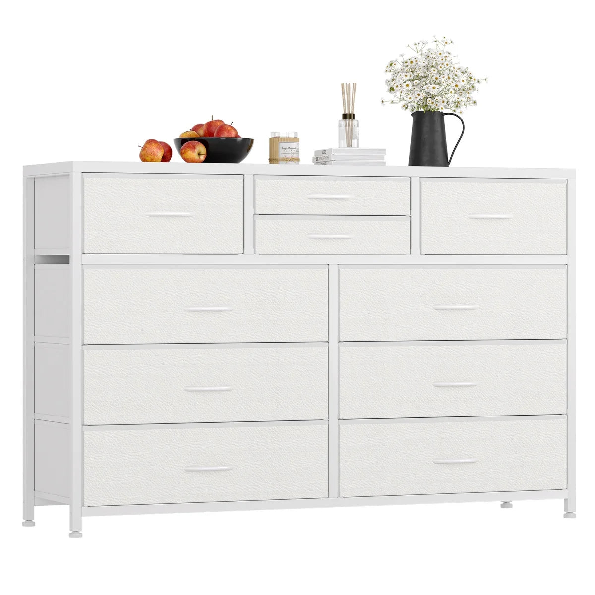 Dresser With Drawers TV Stand Entertainment Center