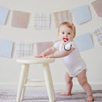 7-Piece Cotton Pacifier Clips Easy Wash