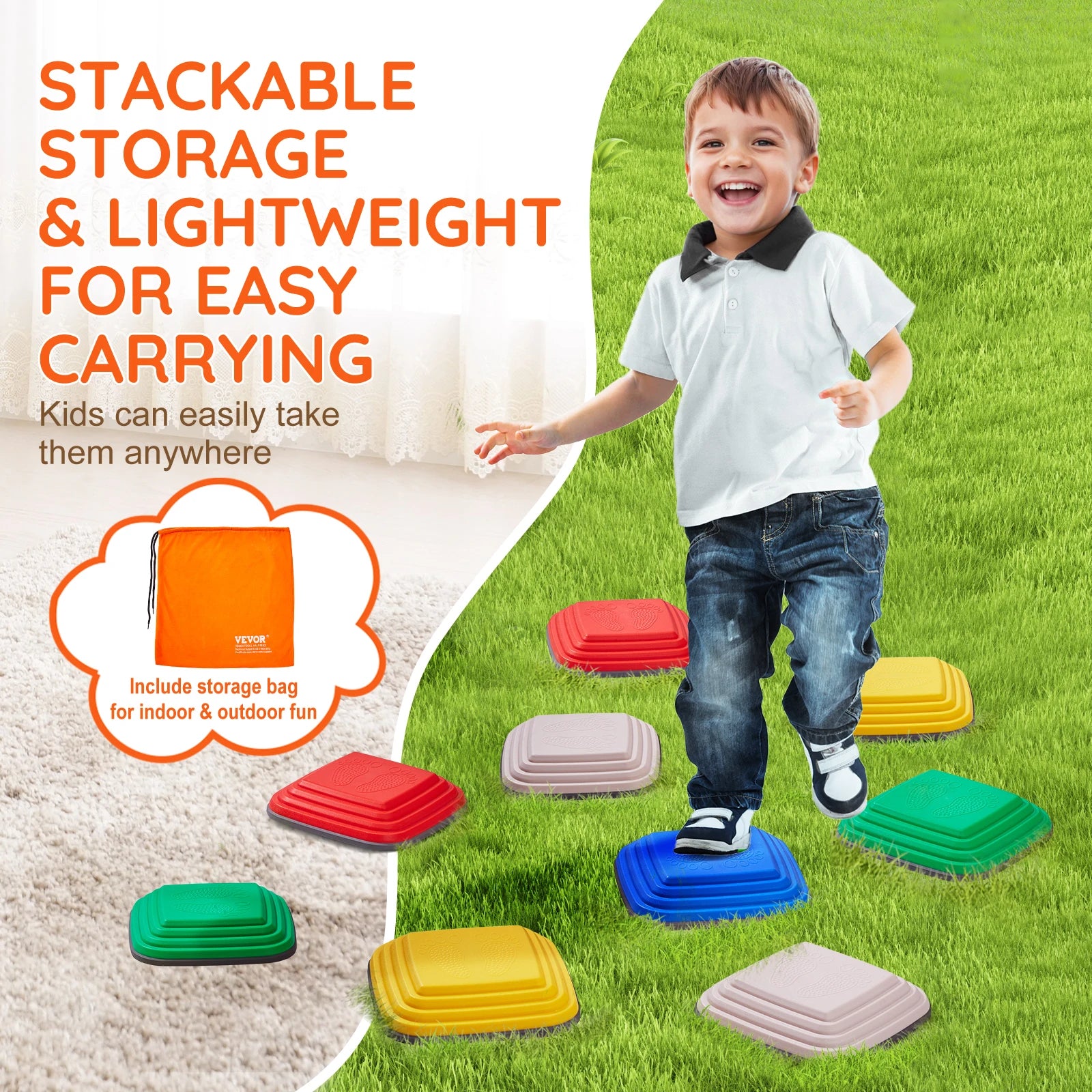 Children's Balance Training Stepping Stones