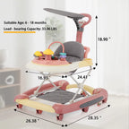 Multifunctional Baby Walker with Music And Lights