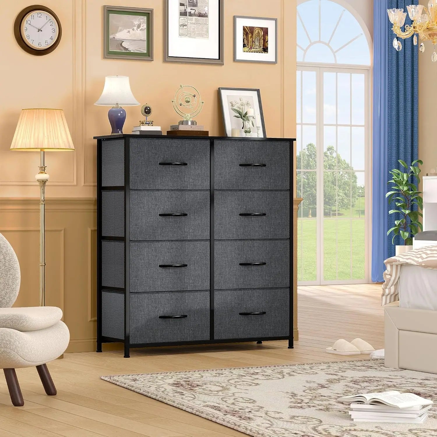 8-Drawer Fabric Dresser And Closet Storage