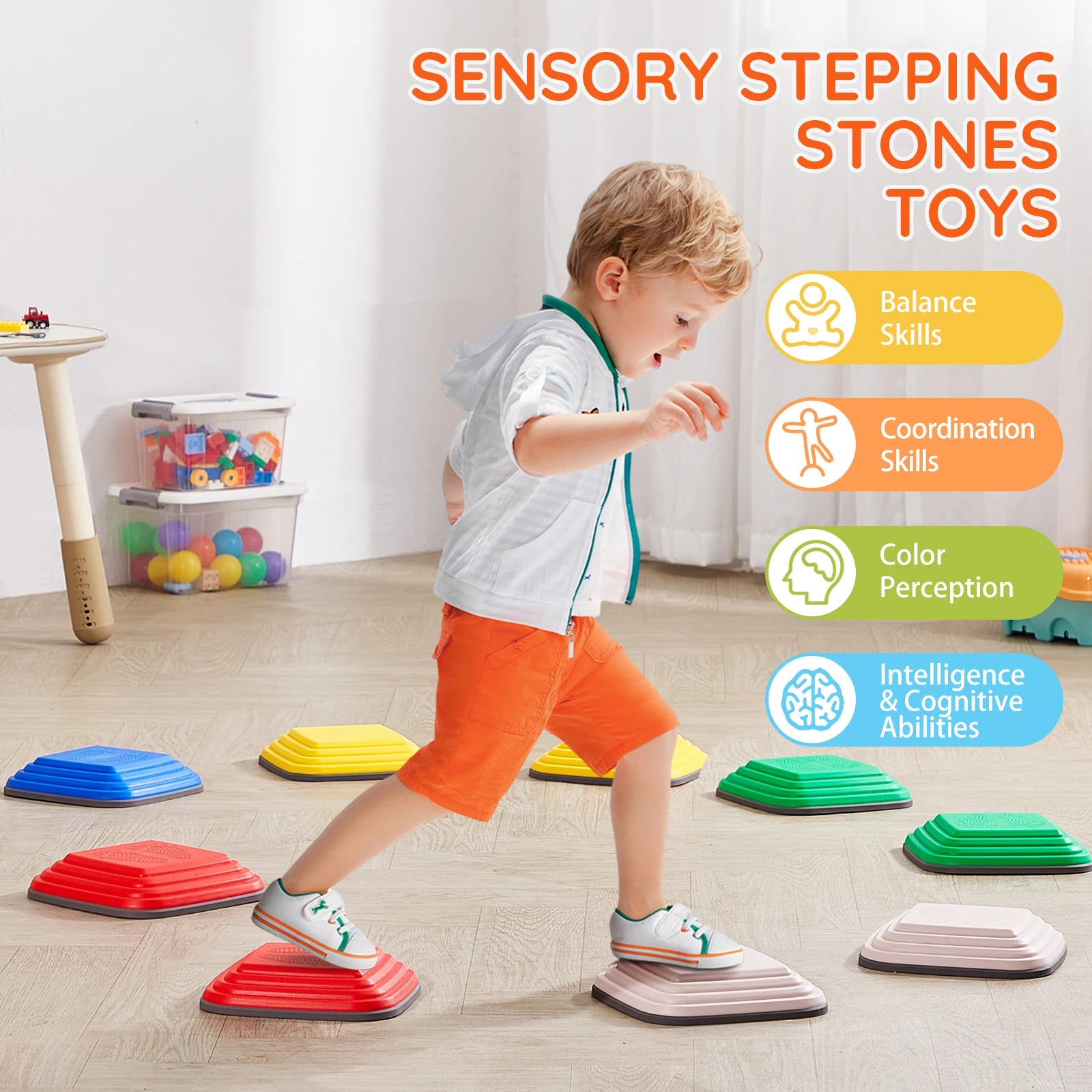 Children's Balance Training Stepping Stones