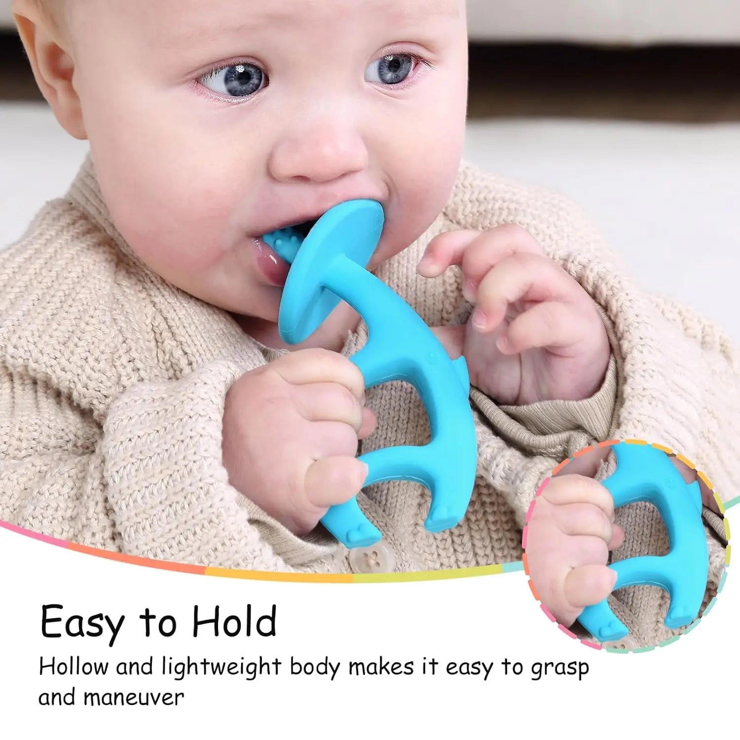 Soft Silicone Baby Teether Toy