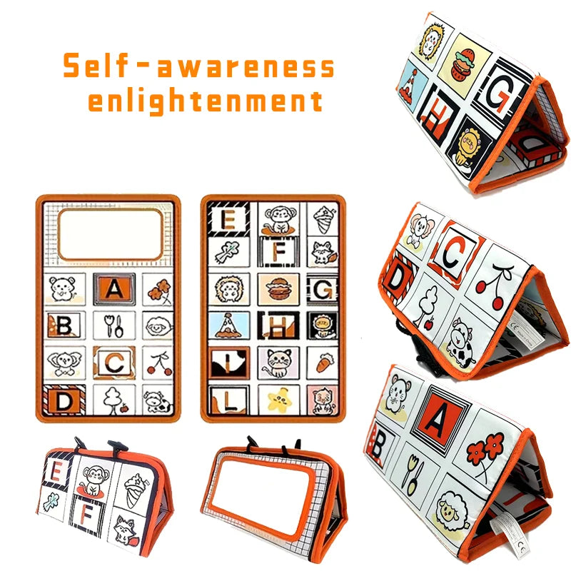 Baby Development, High-Contrast Sensory Crawling Activity Toy