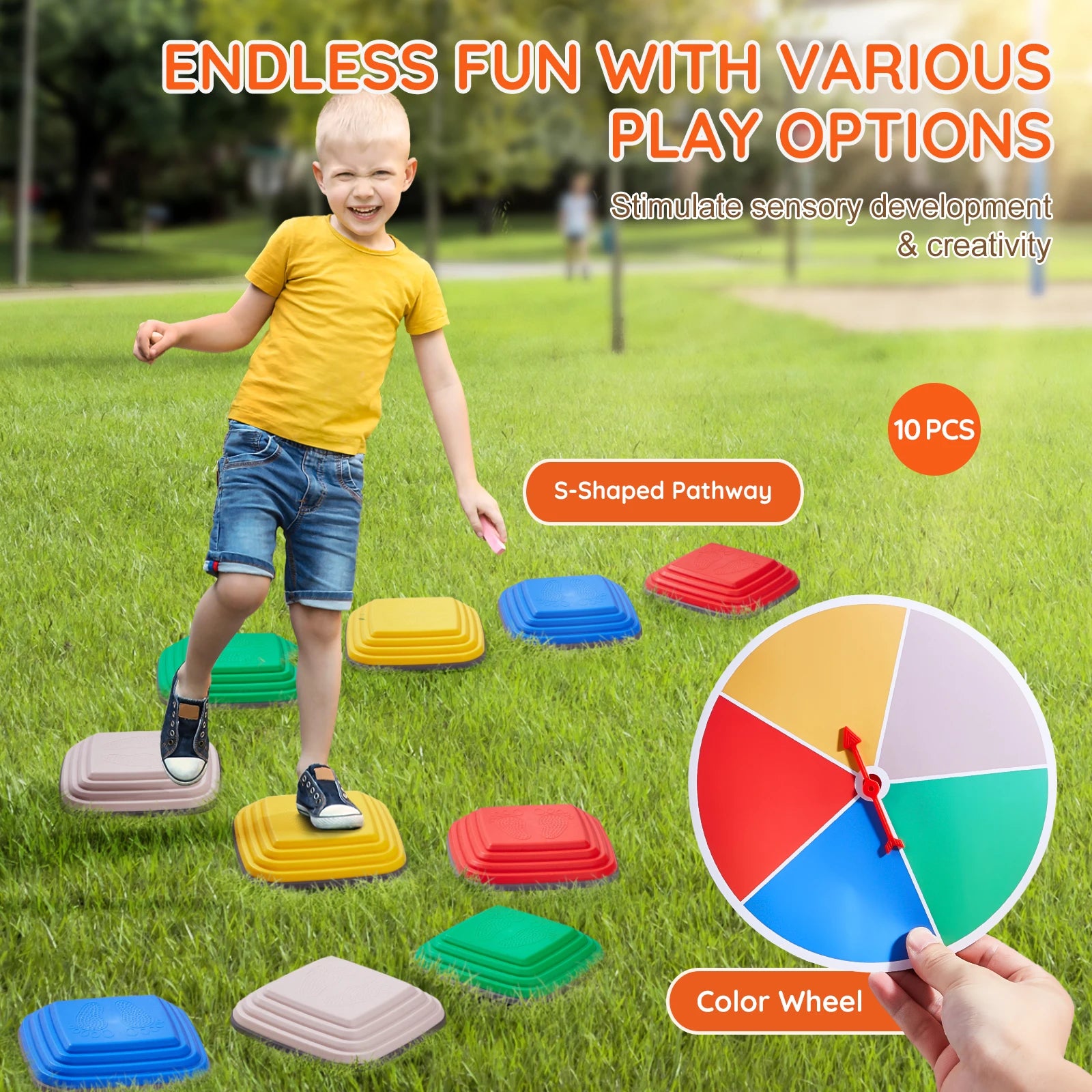 Children's Balance Training Stepping Stones