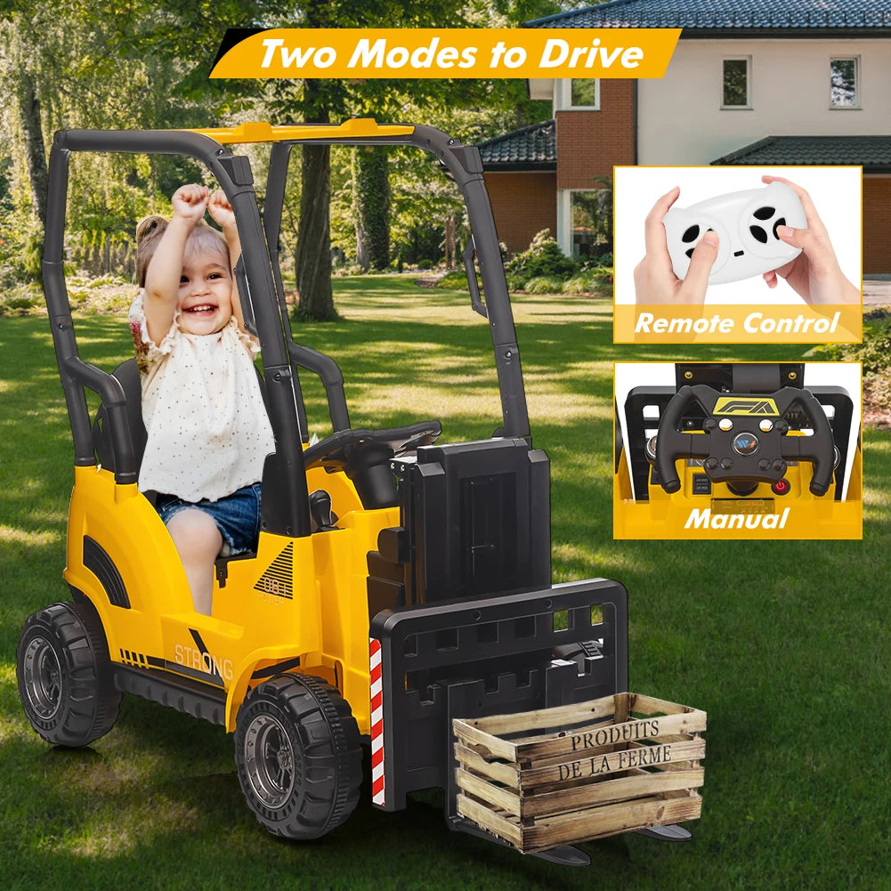 Kids Ride on Forklift Car with Tent